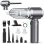 NVKHG Aspirateur à Main, 26000Pa Aspirateur à Main sans Fil, Aspirateur de Voiture à 3 Vitesses avec Moteur sans Brosse, Mini As
