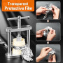 JOREST Presse de Boîtier Montre, Outil pour Ouvre et Fermer Boitier Montre, Kit Changement Pile Montre, Kit Reparation Montre, a