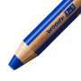 STABILO woody 3in1 - Crayon de couleur - Lot x 5 crayons de coloriage - Outremer