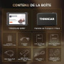THINKCAR Outil D'analyse Bidirectionnel sans Fil, Outil de Diagnostic Automobile Tous Systèmes THINKSCAN 689BT, Scanner OBD2 Bid