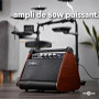 VISIONAMP Ampli pour Batterie Electronique & Clavier Portable 50W
