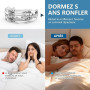 Anti Ronflement Orthese Inodore et Confortable Efficace Adapté Aux Hommes et Aux Femmes Ronflent Réutilisable (Transparent)