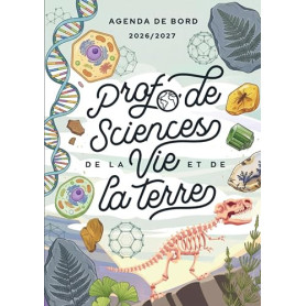 Agenda de bord 2026/2027 professeur de Sciences de la Vie et de la Terre: Carnet de bord A4 pour les enseignants