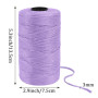 Uiopa Fil Macramé 3mm x 200m Bande de Macramé en Polypropylène Fil Crochet pour Sac en Crochet, Panier, Tricot, Bricolage, Artis