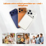 Perusha Affichage Téléphone Jouet en Métal Fausse Réplique Non Fonctionnelle 1:1 Téléphone pour Phone 17 Pro Téléphone Jouet Fau