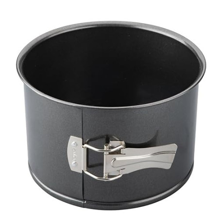 Zenker 7681 Moule à Panettone à Charnière, Rond, Gateau, Acier Inoxydable, Noir, 19 x 18,7 x 11,9 cm
