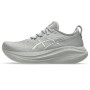 Asics Chaussures de Course Gel-Nimbus 27 pour Homme, Aqua/Blanc Pur