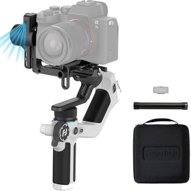 Feiyu SCORP Mini 2 [Officiel] KIT,Stabilisateur Camera de Suivi IA Intégré 4 en 1 à 3 Axes,Charge Utile de1200g,Prise de Vue Ver