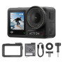 Bundle DJI Osmo Action 4 Essentiel - Caméra d’Action étanche 4K/120 IPS avec capteur 1/1,3 Pouce, des Images saisissantes en Bas