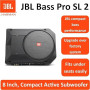 JBL BassPro SL2 Subwoofer Voiture actif Sous Siège de 8 pouces - Caisson de Basse Voiture de 125 Watts avec Amplificateur de Pui