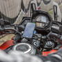 Quad Lock Guidon pour Moto Support Téléphone pour iPhone, Galaxy, Pixel Et Adaptateurs Universels
