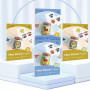 A-SUB Papier autocollant en vinyle imprimable imperméable de qualité supérieure blanc mat, étiquettes autocollantes en vinyle po