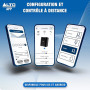 ALTO Busker Enceinte amplifiée Portable 200W avec Batterie Rechargeable, Bluetooth, mixeur 3 canaux, Alesis FX, contrôle appli,