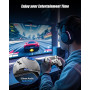 RUIZHI Sans Fil Manettepour P-S4 - Contrôleur pour Playstation-4 compatible avec PS-4/Pro/Slim/PC, Gamepad avec Double Vibration