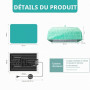 ISTOYO Tapis chauffant en résine, tampon chauffant de moules en résine, machine de durcissement de résine avec fonction de régla