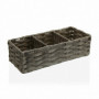 Panier Versa Gris 3 Compartiments Polyéthylène (15,2 x 10,2 x 35,6 cm) 30,99 €