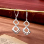 ALEXCRAFT Boucles d'OreilleFemme Perles Argent 925/Or Pendante Longues, Plaqué Or 14 Carats, Cadeaux Bijoux