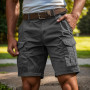 Générique Short Cargo Homme Bermuda Homme Shorts Et Bermudas Travail Coton Ceinture Elastique Boardshort Grande Taille Pantalon 