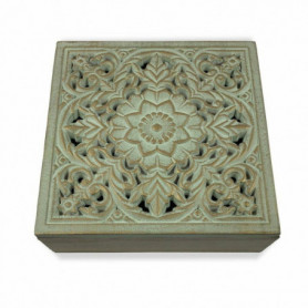 Boîte à bijoux Versa Mandala Bois MDF (20 x 7 x 20 cm) 27,99 €