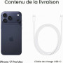 Apple iPhone 17 Pro Max 512 Go : Écran 6,9 Pouces, Puce A19 Pro, Autonomie Record sur iPhone, Système caméra Pro Fusion, Caméra