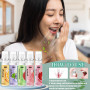 5 pièces Spray Buccal Mauvaise Haleine,Fruity Spray Rafraîchissant l'Haleine,SpraySoins Bucco-Dentaires,BreathSpray désodorisant