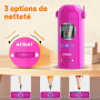 Taille-crayon électrique entièrement automatique avec réservoir, pour crayons de 7 à 11,5 mm, portable et sûr, rechargeable pour