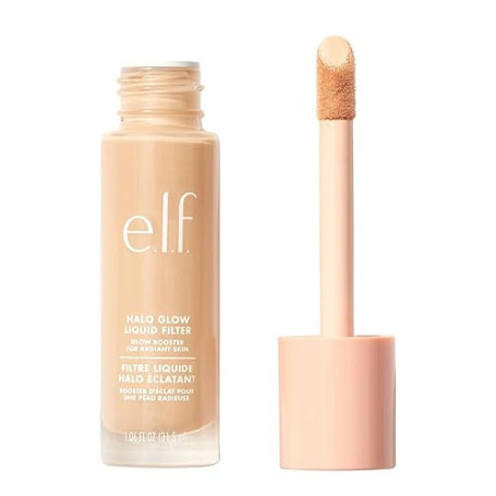 e.l.f. Halo Glow Filtre liquide, booster de teint pour un regard éclatant et doux concentré, avec acide hyaluronique, végétalien