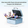HTVRONT Coque de téléphone Sublimation Machine Bleu PG