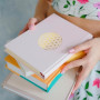 Tenare 120 Pièces Autocollants Fleur de Vie 5 x 5 cm Étiquettes Fleur de Vie Stickers Énergie Yoga avec Feuille Métallique Brill