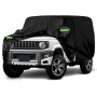 Bâche Voiture Étanche Compatible avec Suzuki Jimny (3 Portes) 1998-2024, Housse de Protection Voiture Extérieur Respirante Contr