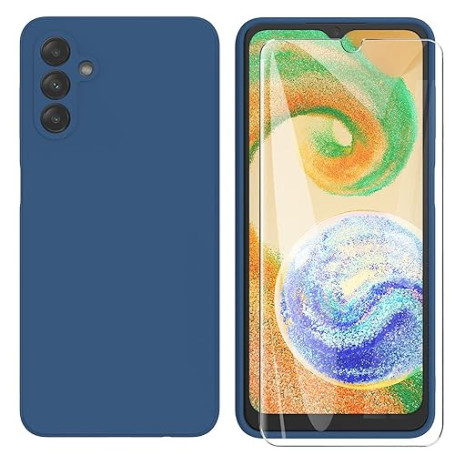 ARRYNN Coque pour Samsung Galaxy A04s / A13 5G + Film Protection écran en Verre trempé,Housse Ultra Premium TPU Silicone Liquide