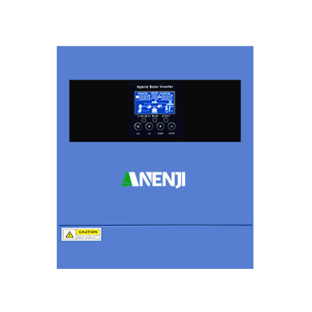 Onduleur hybride 4200 W 24 V DC/230 V AC Onduleur solaire sinusoïdal pur 100 A MPPT + alimentation secteur, tension d'entrée PV 