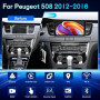 [2+64G] Autoradio Android pour Peugeot 508 2012-2016 avec sans Fil Carplay & Android Auto, Radio Tactile 9 Pouces avec WiFi GPS