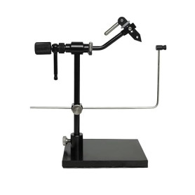Raprance Étau rotatif pour attacher la mouche avec étui de voyage portable, outil de pêche à la mouche