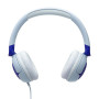JBL Junior 320, Casque Supra-auriculaire Filaire pour Enfants, avec Microphone intégré, Safe Sound, Volume jusqu'à 85 DB, Coussi