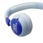 JBL Junior 320, Casque Supra-auriculaire Filaire pour Enfants, avec Microphone intégré, Safe Sound, Volume jusqu'à 85 DB, Coussi