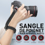 Sunya Sangle de Poignet pour Appareil Photo avec Boucle a Declenchement Rapide Dragonne Appareil Photo en Nylon pour DSLR ou San