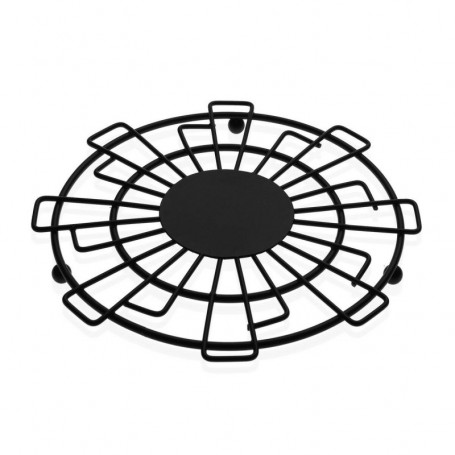 Dessous de plat Versa Noir Acier (20 x 1 x 20 cm) 15,99 €