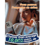 Batterie Externe Magnétique, Power Bank 10000mAh Compatible avec Mag-Safe, 20W Banque de Puissance à Charge Rapide Chargeur Indu