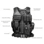N / C Gilet Tactique Paintball Airsoft - SWAT Modulaire Réglable Veste Pour Chasse À L'extérieur Randonnée
