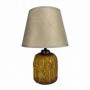 Lampe de bureau Versa Hosto Jaune Céramique Textile (22,5 x 33 x 12,5 cm) 43,99 €