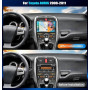 CAMECHO 2+64G Android 15 Carplay Autoradio pour Toyota Auris 2006-2011, 10" Écran Poste Radio Voiture Bluetooth Nav Wireless And