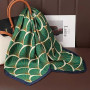 Ecroon Femme Foulard Soie Ressentir Carré Foulards Satin de soie Mouchoir Echarpe