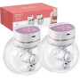 Kidken Tire-lait mains libres, tire-lait portable de la bouche de bébé avec 5 modes et 15 niveaux, tire-lait électrique portable
