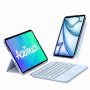 Inateck Coque Clavier pour iPad 11e/10e Gén, pour iPad 10e (10,9")/11e (2025 A16), Air 11" M4/M3/M2, Air 6/5/4e, Pro 11 4e-1re,