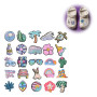 YAOYYG 25 Pièces Décorations de Plage pour l'été Charmes de Chaussure, Pins pour Crocs, Accessoires Décoratifs pour Chaussures S