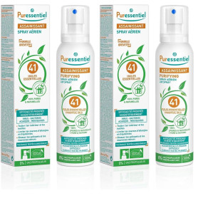 Puressentiel - Spray Aérien Assainissant aux 41 Huiles Essentielles - Efficacité prouvée contre les virus, germes et bactéries -