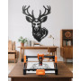 ACMER S2 12W Découpeuse laser, machine de gravure laser 72W, gravure et découpe de panneaux de bois, idéale pour les petites ent