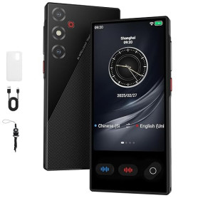 VXVMN Traducteur Vocal Instantané Sans Connexion, Portable Traducteur Instantané Traducteur Simultané avec 148 Langues, Traducte