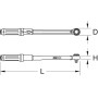 Ks Tools Clé dynamométriques ks tools ergotorque précision - 1/2 pouce - 678 mm - 516.1482
